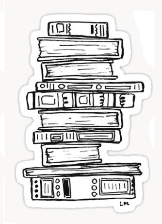 Sticker #39 - Anime, Books & Cute Art