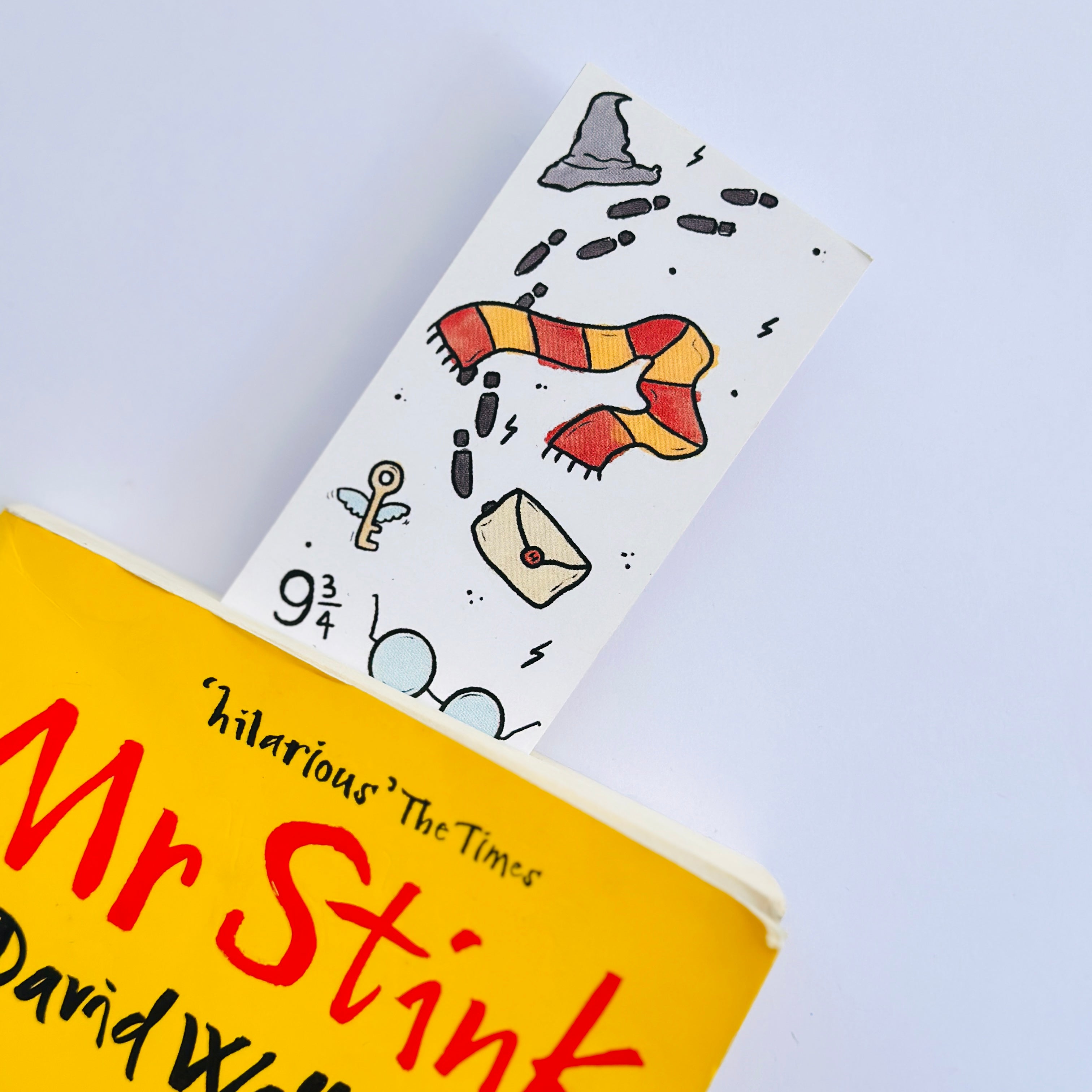 Bookmark - Harry Potter (White)