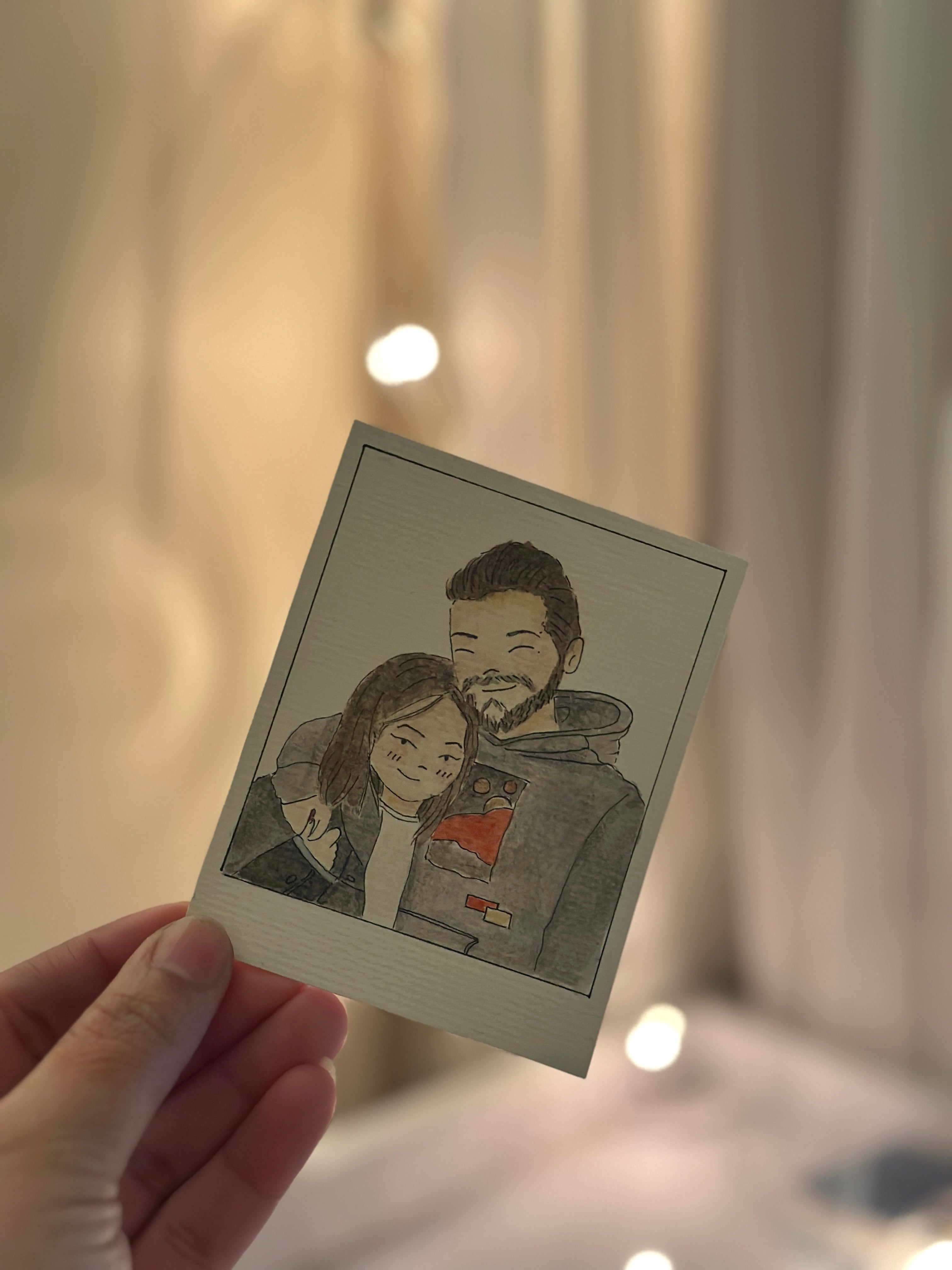 Watercolor Doodle Portraits – Families, Kids, Pets & Couples